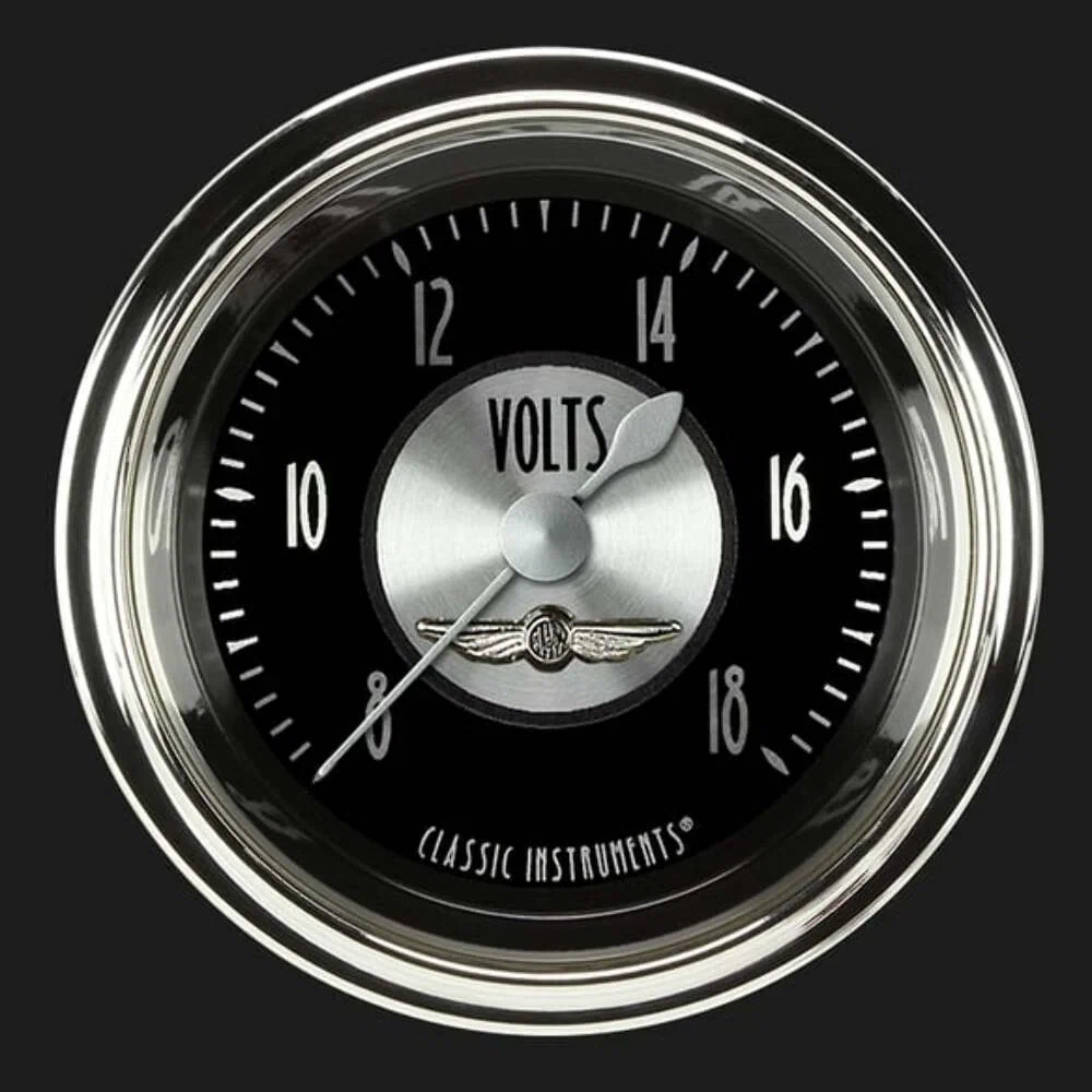 All American Tradition 2 1_8_ Voltage Gauge AT130SHC